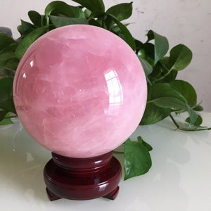 rose quartz ball