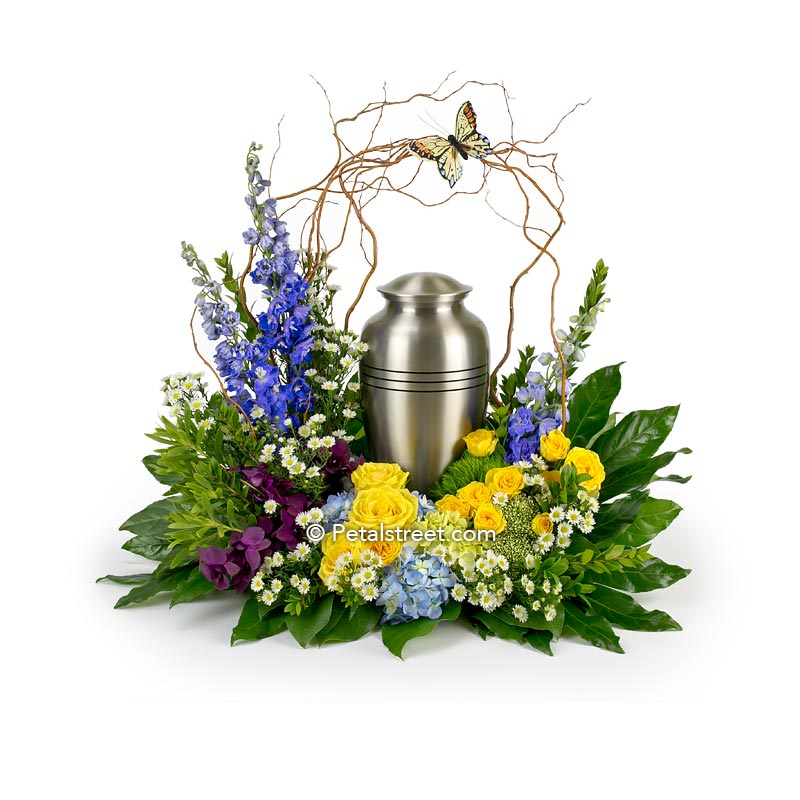Cremation and Memorial Flower Arrangements | Petal Street Flower Company Florist