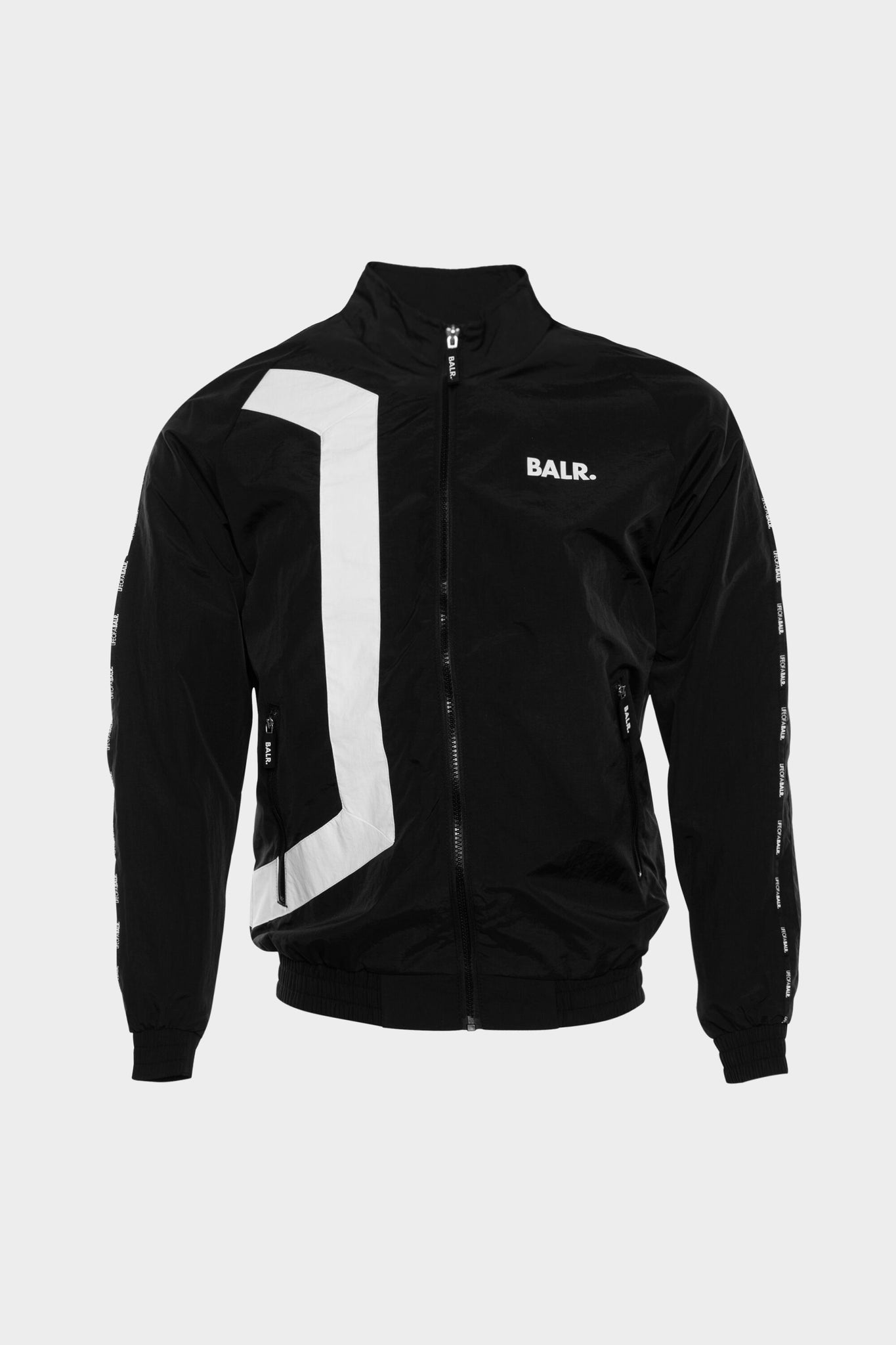 mens black track jacket