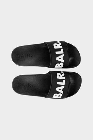 BALR. Slider Unisex Black/White