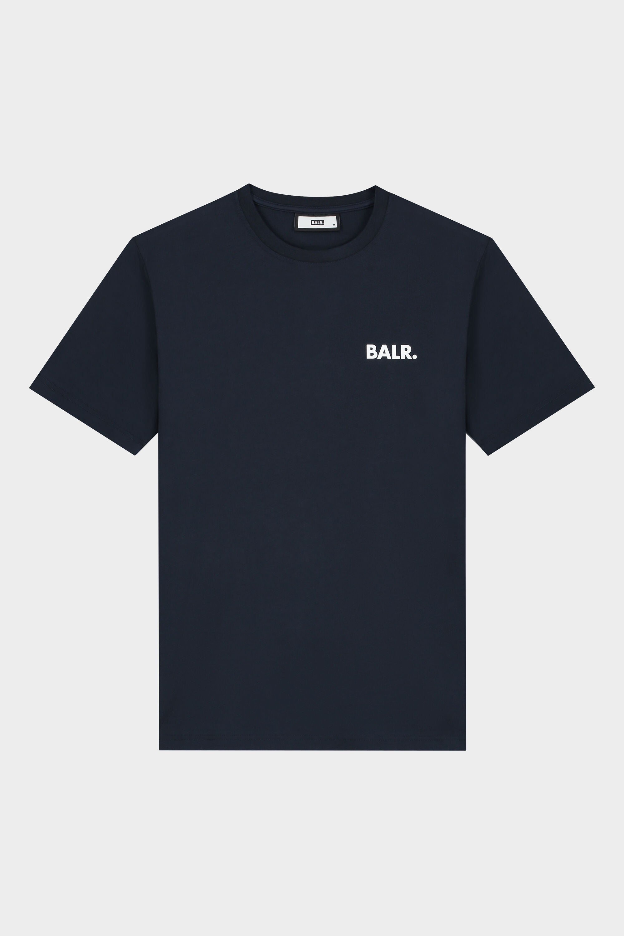 Olaf Straight Round Rubber Badge T-Shirt Bright White – BALR.