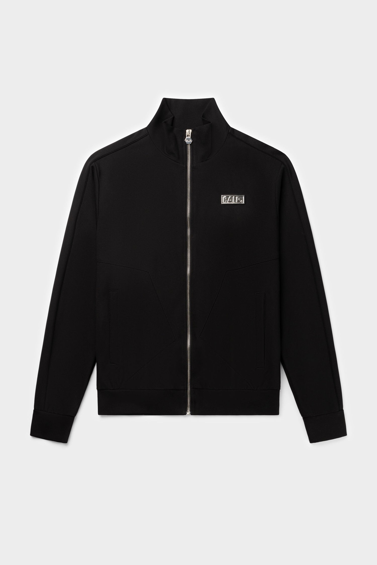 Louis Slim Panel Track Jacket Jet Black