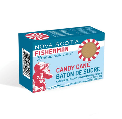 Nova Scotia Fisherman Bar Soap, Fundy Clay & Mint, 4.8 Oz 