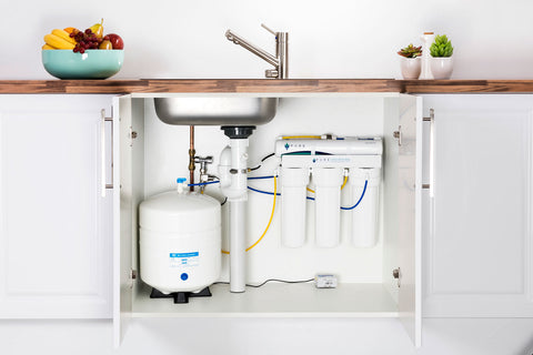 EcoHero 4 Stage Reverse Osmosis Under Sink System  