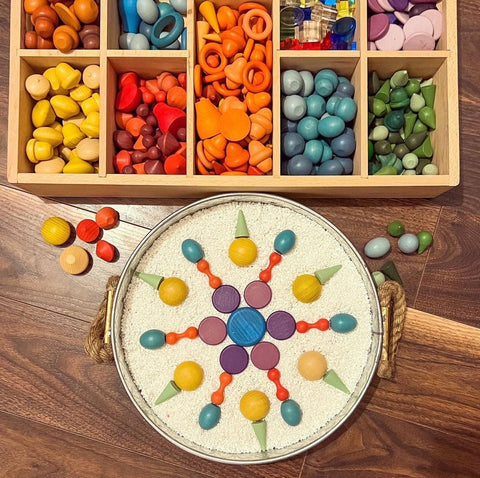 TickiT Rainbow Wooden Treasures