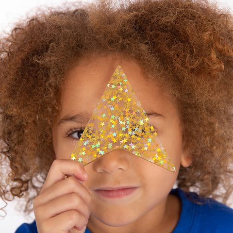 TickiT Educational Toys Rainbow Glitter Shapes