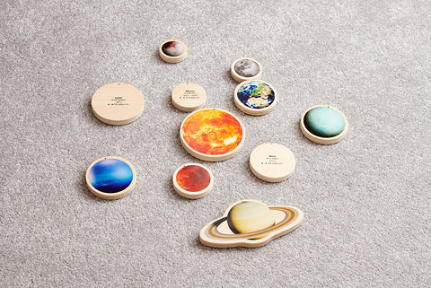 TickiT Wooden Solar System Discs