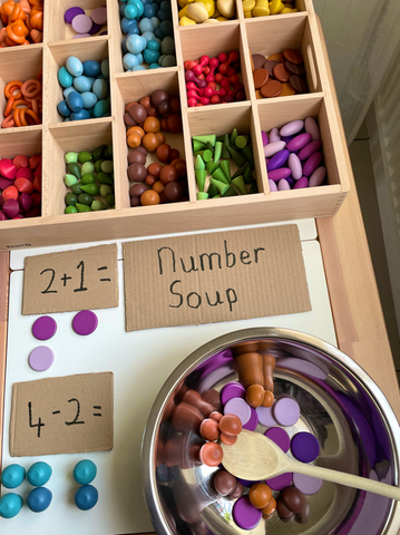 TickiT Wooden Treasures - Number Soup