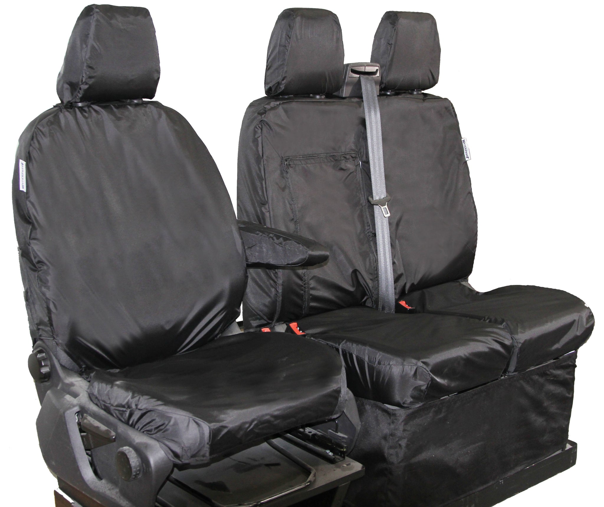 Ford Transit Custom Crew Cab Waterproof Seat Covers Full Set Fronts