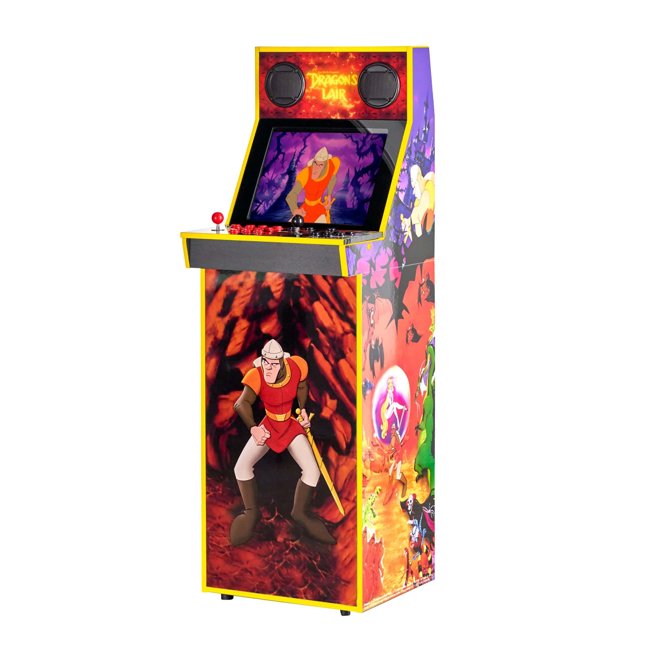 Iircade Bundle Dragon S Lair Edition 128gb Sanwa Joysticks