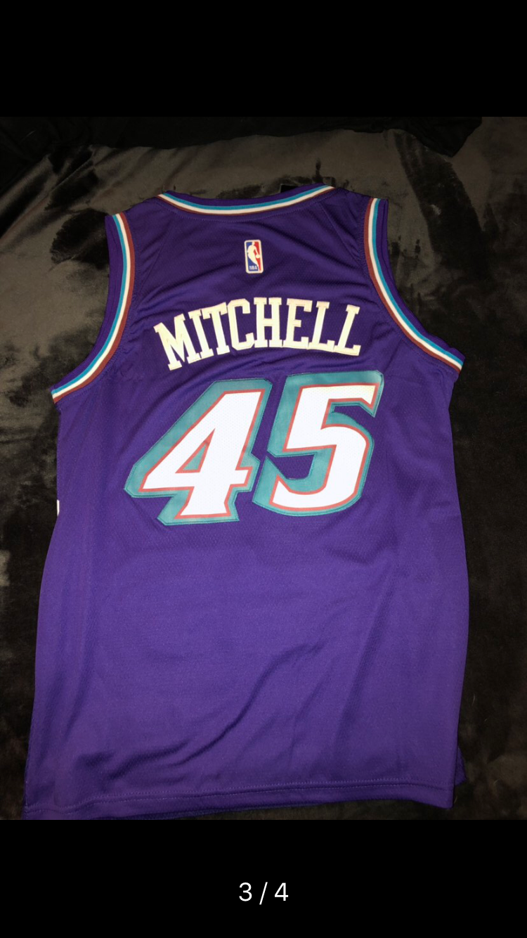 donovan mitchell jersey purple