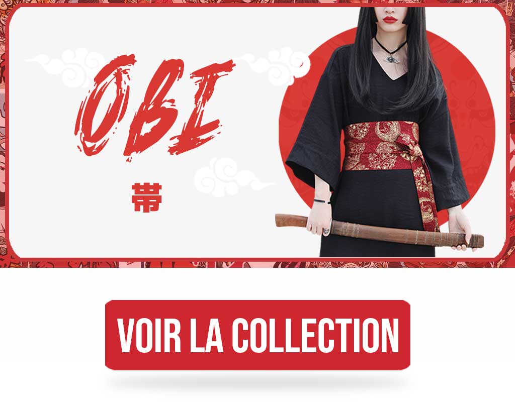 la ceinture obi japonaise