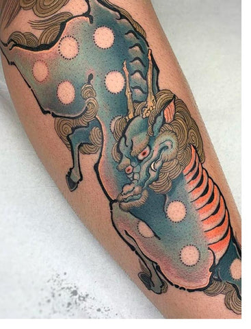 dragon kirin tatouage