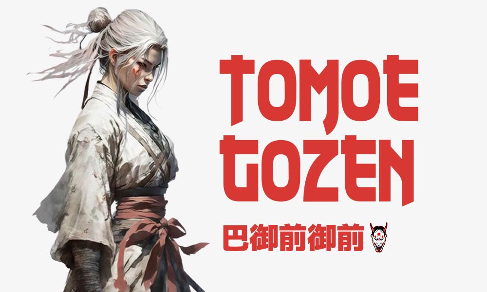 Gozen tomoe est une femme samourai. Elle est habillé avec une tenue de guerrière japonaise. C'est une guerrière Onna bugeisha