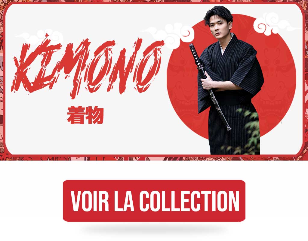 Achat kimono japonais pour homme