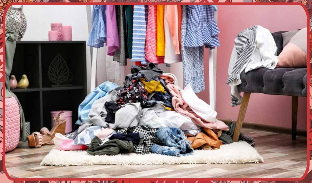 marie kondo method useful for folding a bunch of clothes