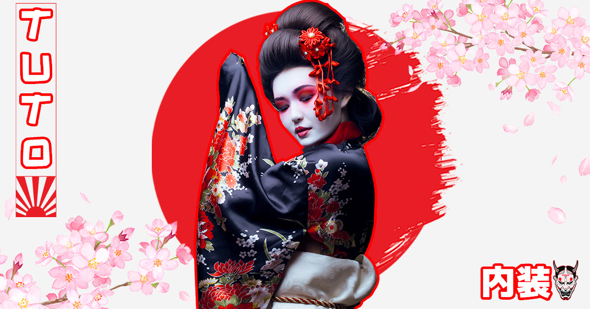 Traditional Japanese Princess Kimono