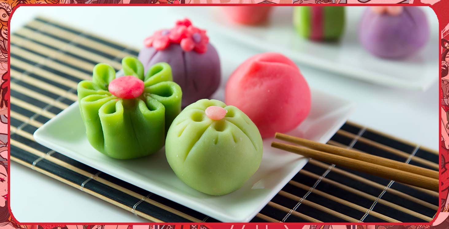 wagashi est une recette japonaise de cuisine