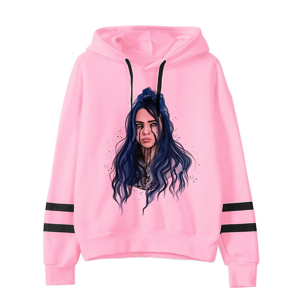 billie eilish zip up hoodie