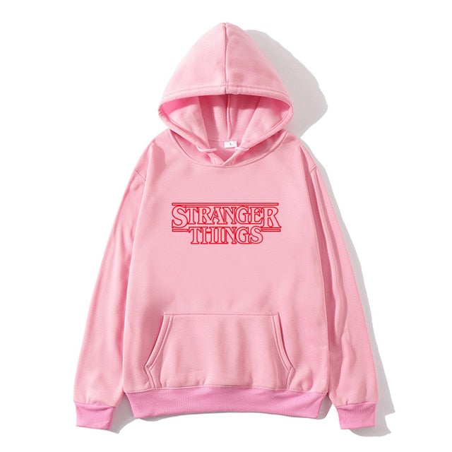 stranger things zip up hoodie