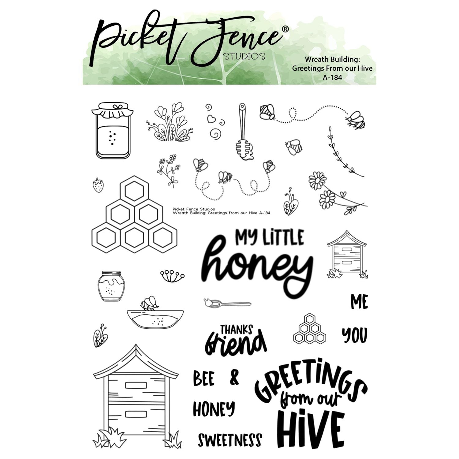 Wreath Building: Greetings from our Hive