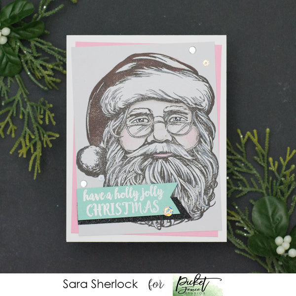 Christmas Card featuring Believe in the Magic Stamp Set