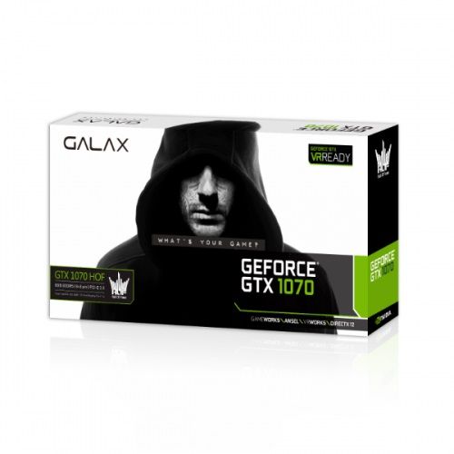 GALAX GeForce GTX 1070 HOF Graphic Card 