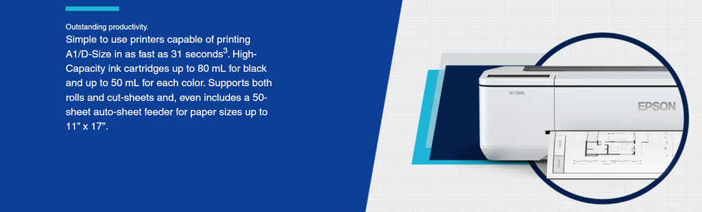 Epson T-Series specs