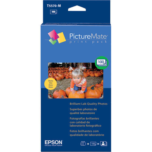 Epson PictureMate Pack for PictureMate Printer (Paper & Ink – Pro International