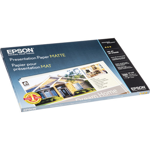 Epson Presentation Paper Matte (13 x 19, 100 Sheets) – Image Pro  International