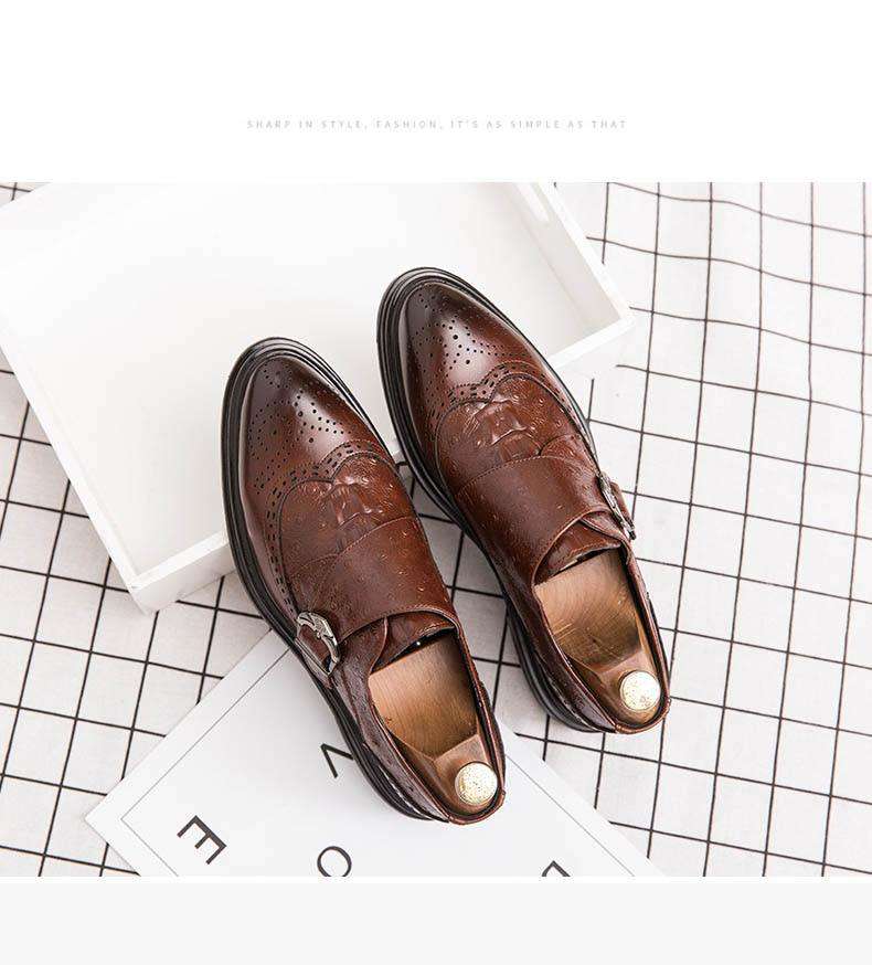 Modern Italian Buckle Strap Formal Shoes I Gustobene.com – Gustobene ...