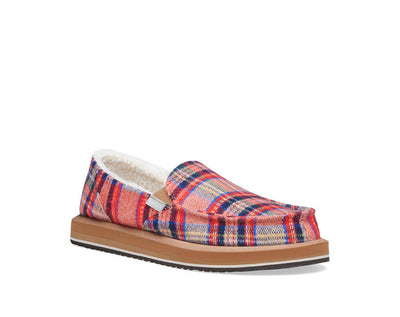 Sanuk Womens Donna ST Warm Stripe Light Multi – Island Comfort