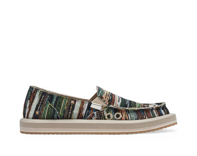 Sanuk Womens Donna Summer Tweed Sand Multi – Island Comfort Footwear Fashion