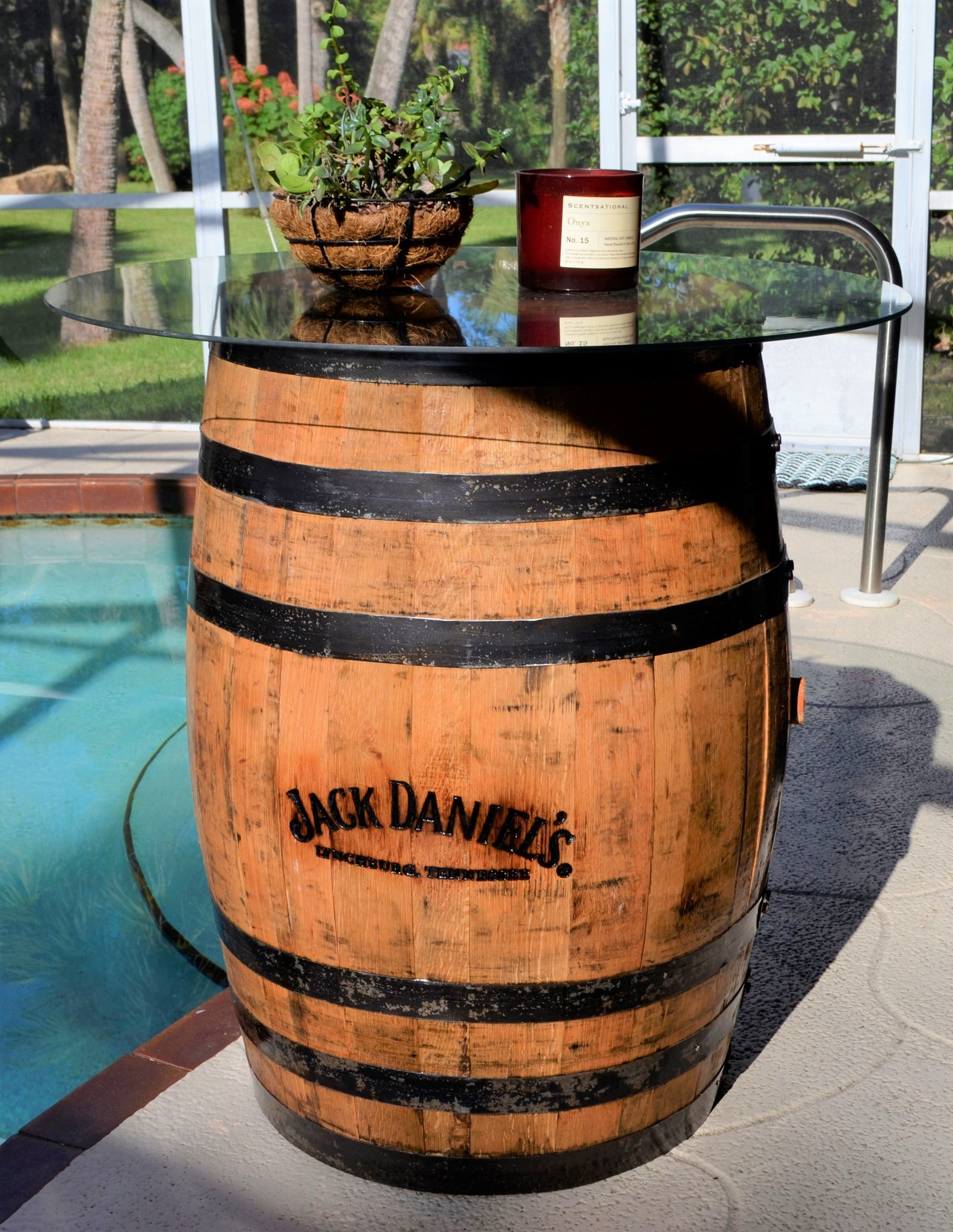 Jack Daniels Whiskey Barrel