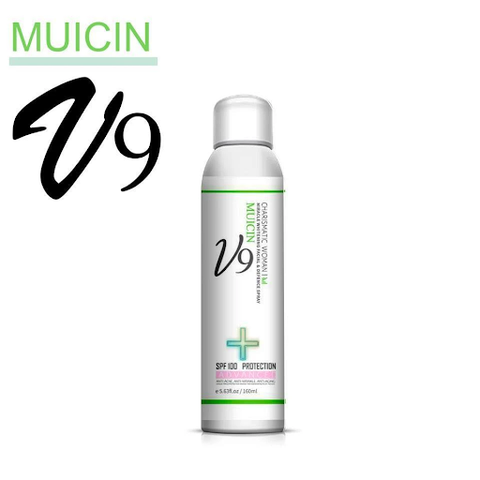 Muicin V9 Miracle Whitening Facial & Sun Block Defence Spray