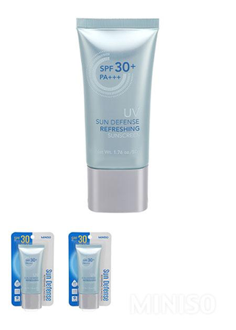 Miniso UV Self Defense Refreshing Sunscreen SPF 30