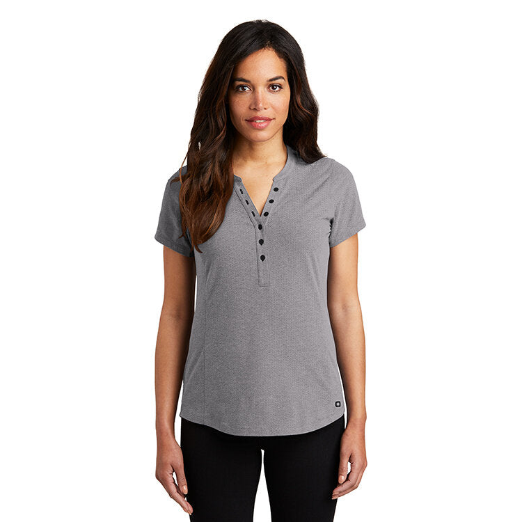 OGIO - Ladies Tread Henley. LOG136.