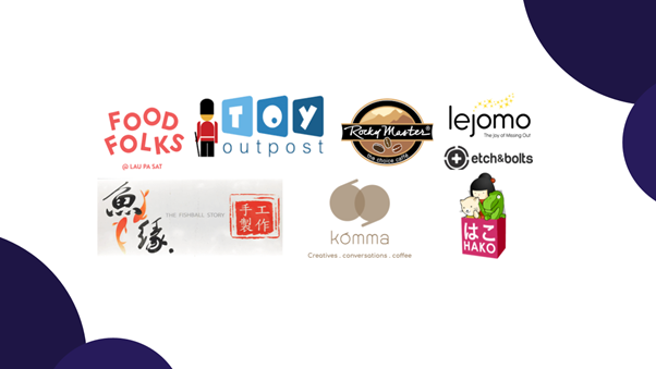A list of The Kettle Gourmet's retail partners