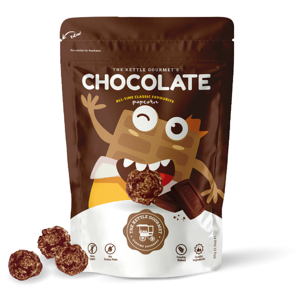The Kettle Gourmet's chocolate popcorn, a classic flavour that is loved by many