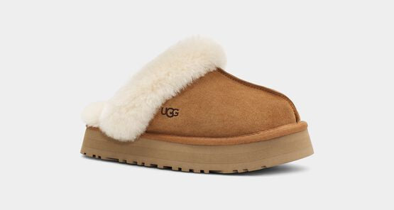 Ugg Disquette Chestnut Slipper – Hollistercomfortshoes