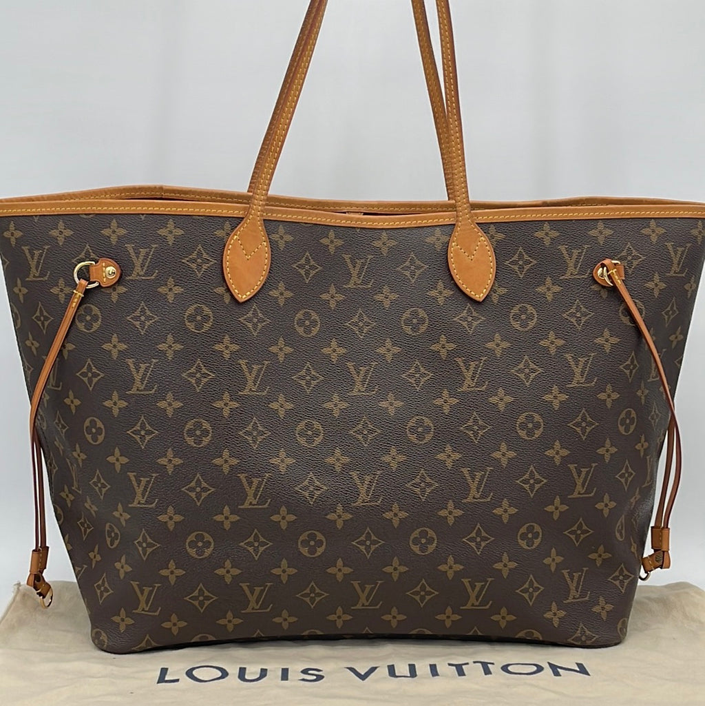 PRELOVED Louis Vuitton Monogram Canvas Neverfull GM Tote Bag