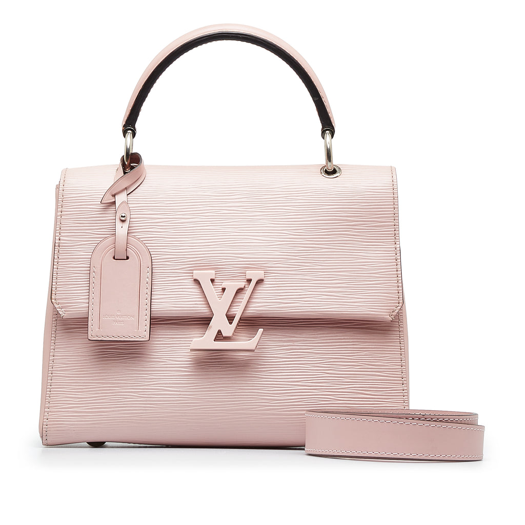 Louis Vuitton Epi Grenelle PM Handbag Shoulder Bag Pink Leather with  storagebag