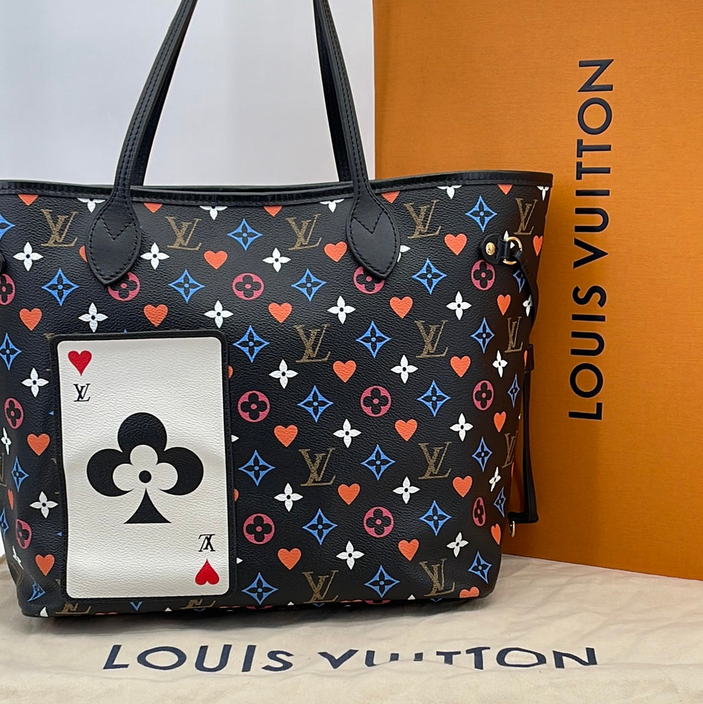Neverfull cloth tote Louis Vuitton Multicolour in Cloth - 25659737