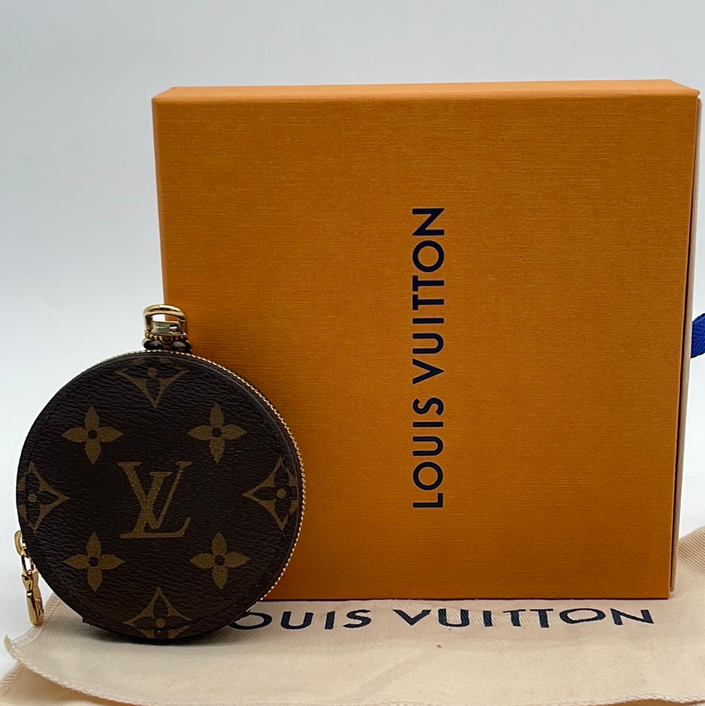 PRELOVED Louis Vuitton Monogram Canvas Porte Cartes Pression Card Case  BU0044 092923