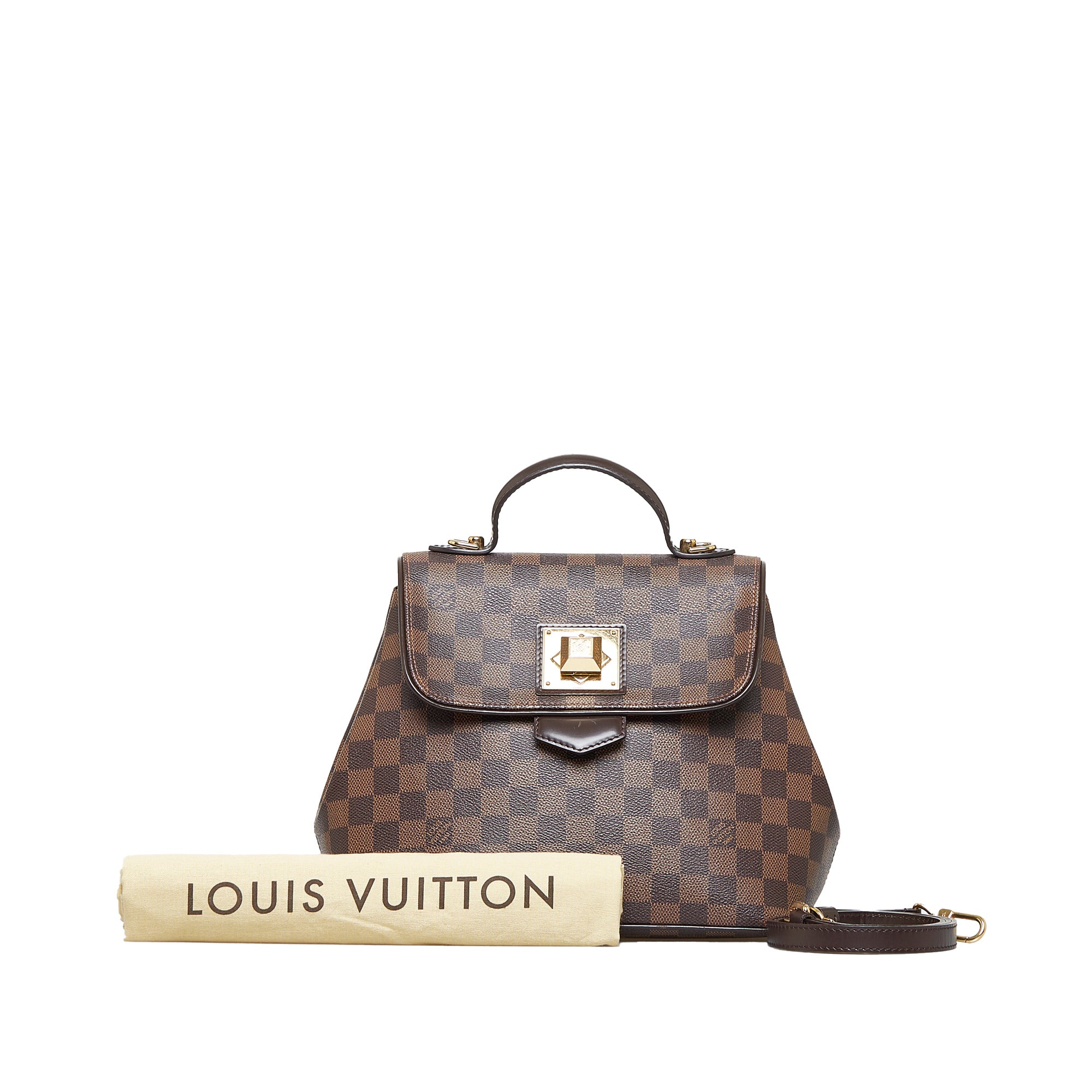 Louis Vuitton Damier Ebene Bergamo PM Satchel