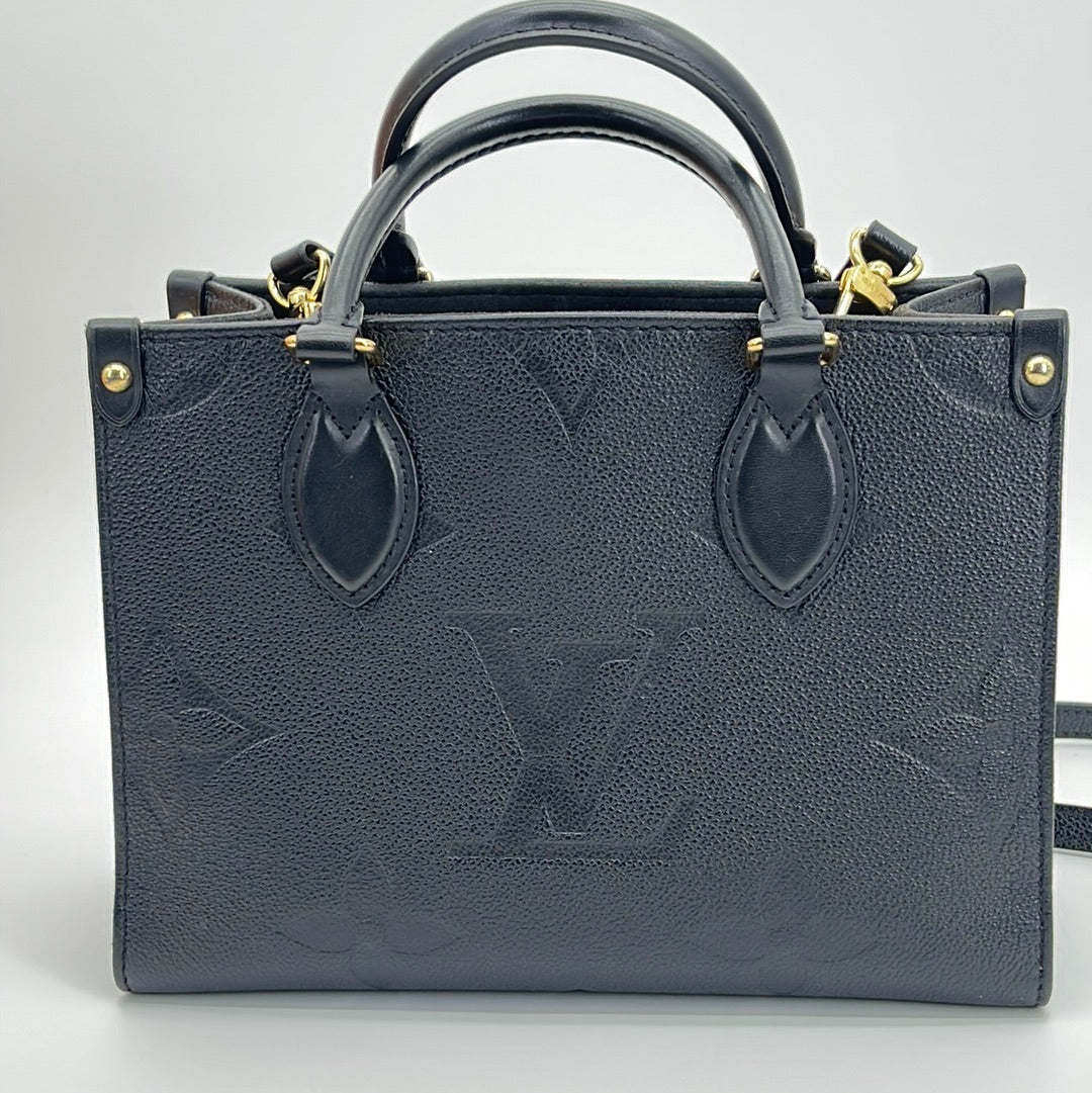 Preloved Louis Vuitton Monogram Empreinte broderies Onthego mm 080723 Off