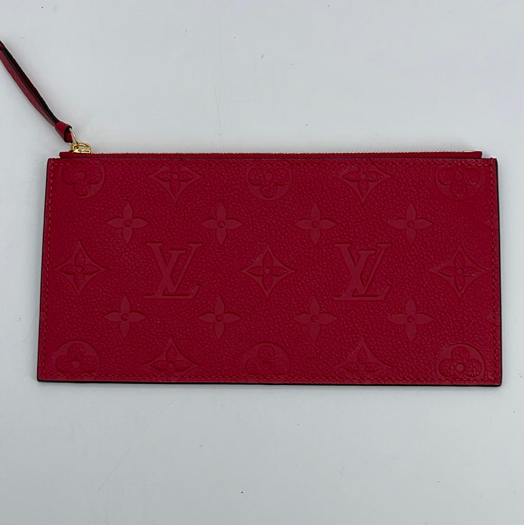 Used Louis Vuitton Damier Azur Josephine Wallet Insert
