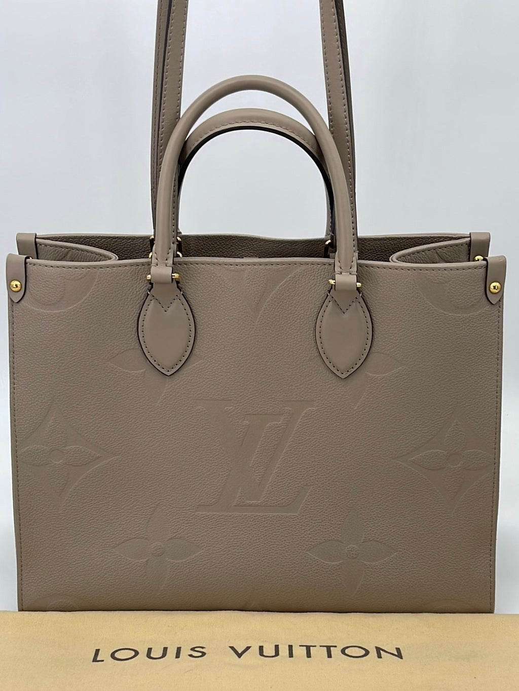 Louis Vuitton OnTheGo MM Beige