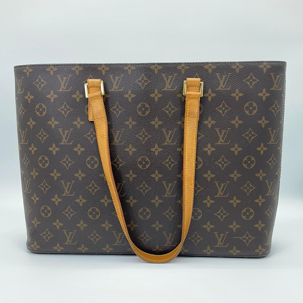 Louis Vuitton Vintage - Monogram Luco Tote Bag - Brown - Leather