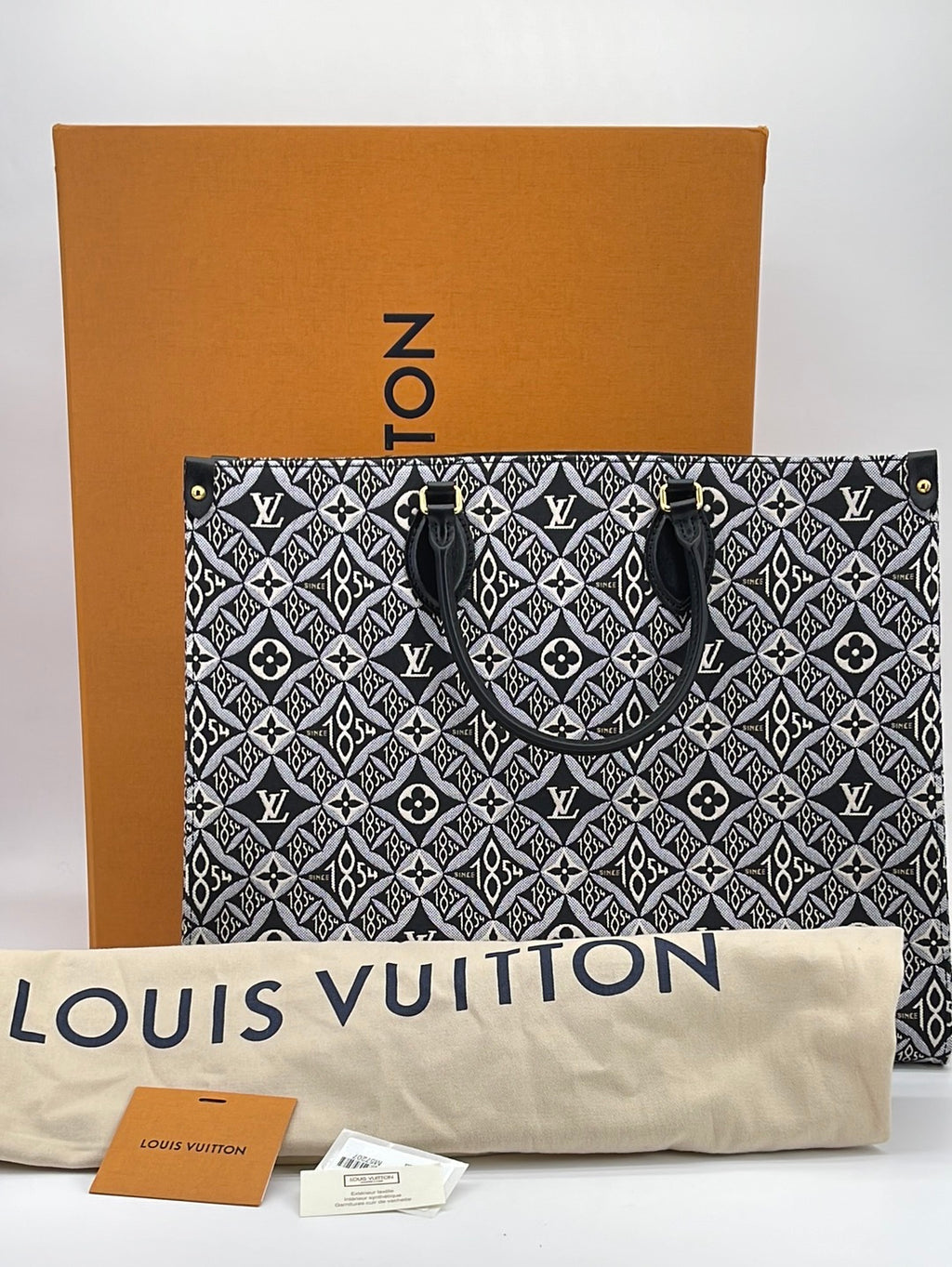 LIMITED EDITION Louis Vuitton Urs Fischer Onthego GM Tote FN4220